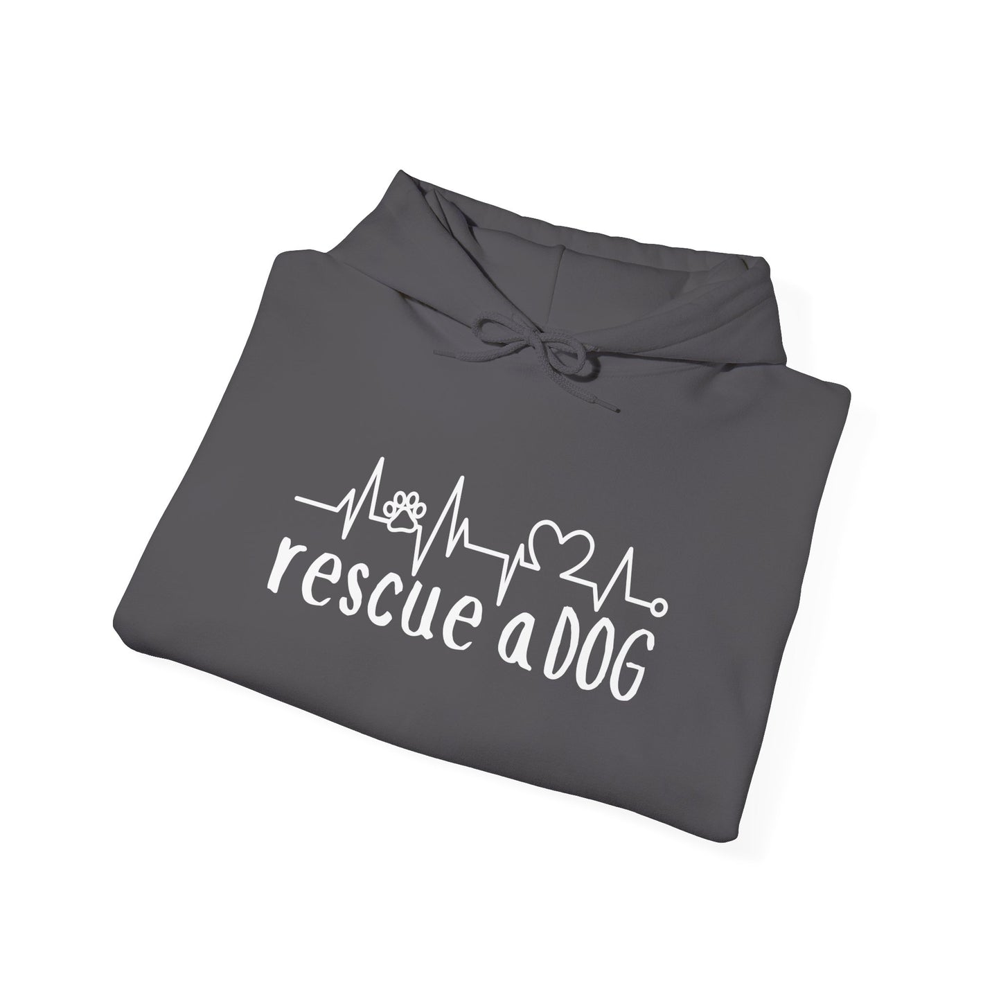 Rescue A Dog Hoodie Pet Lover Unisex Sweatshirt | Adoption Awareness Apparel