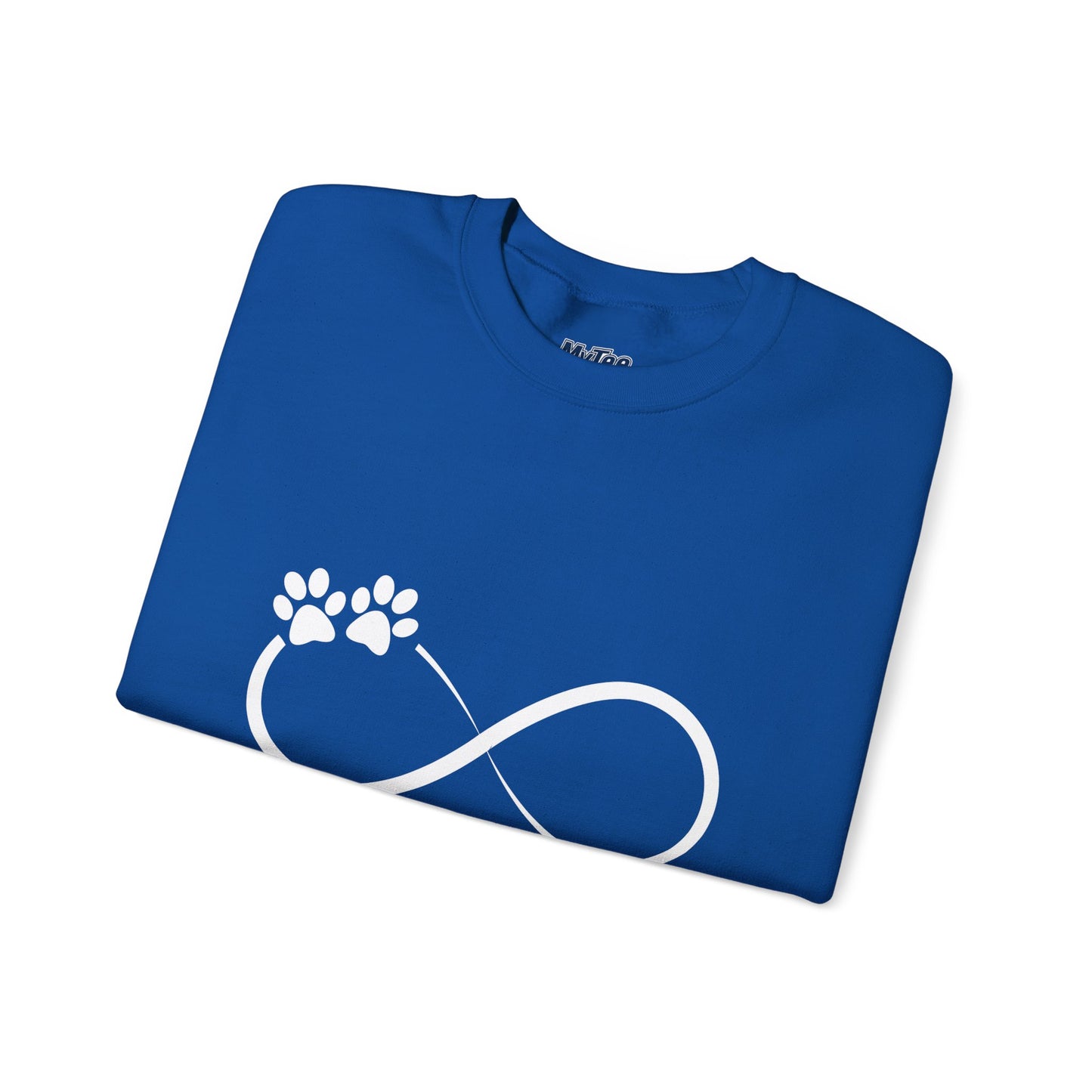 Infinity Paw Print Hoodie - Warm & Minimalist