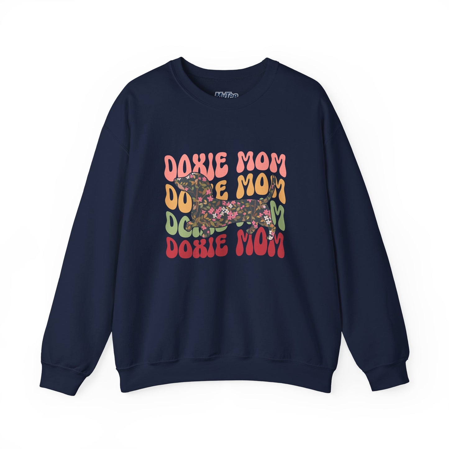 Doxie Mom Vibes Sweatshirt – For Stylish Wiener Dog Parents