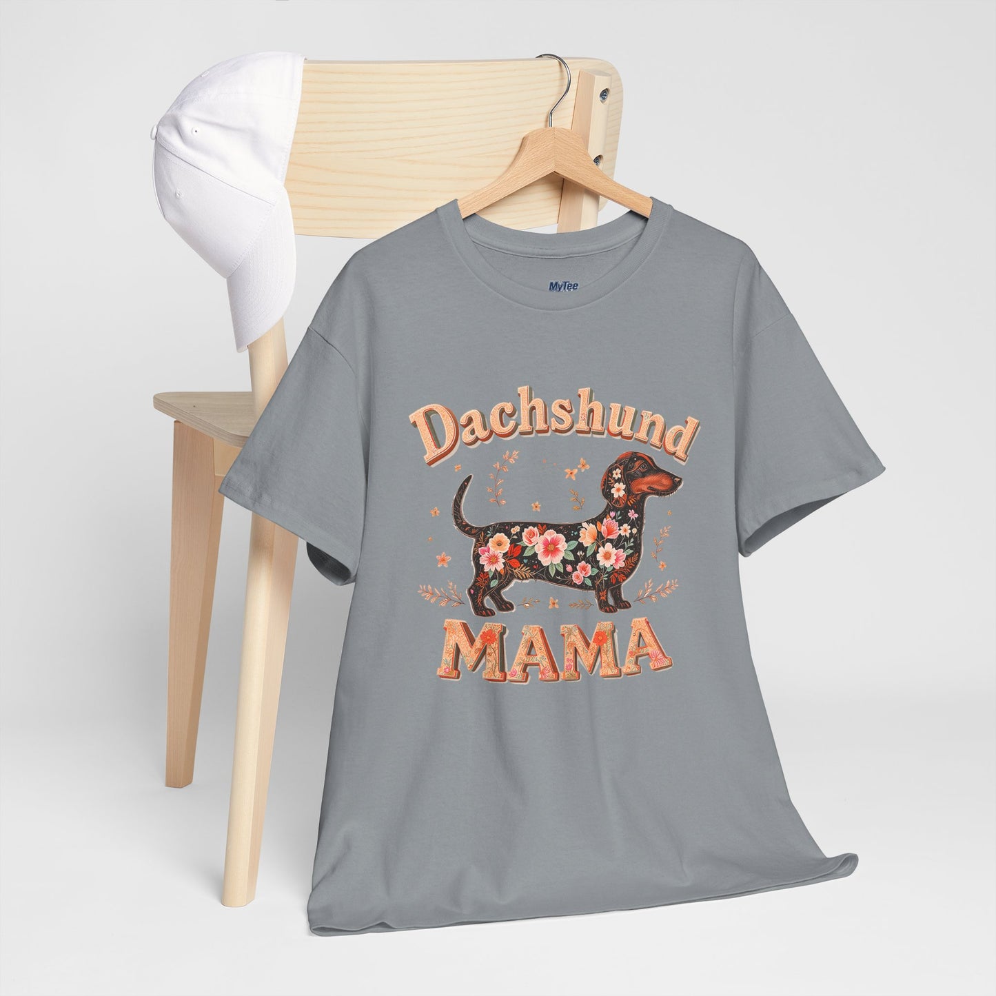 Dachshund Mama T-Shirt – Cute Floral Pup Lover Tee