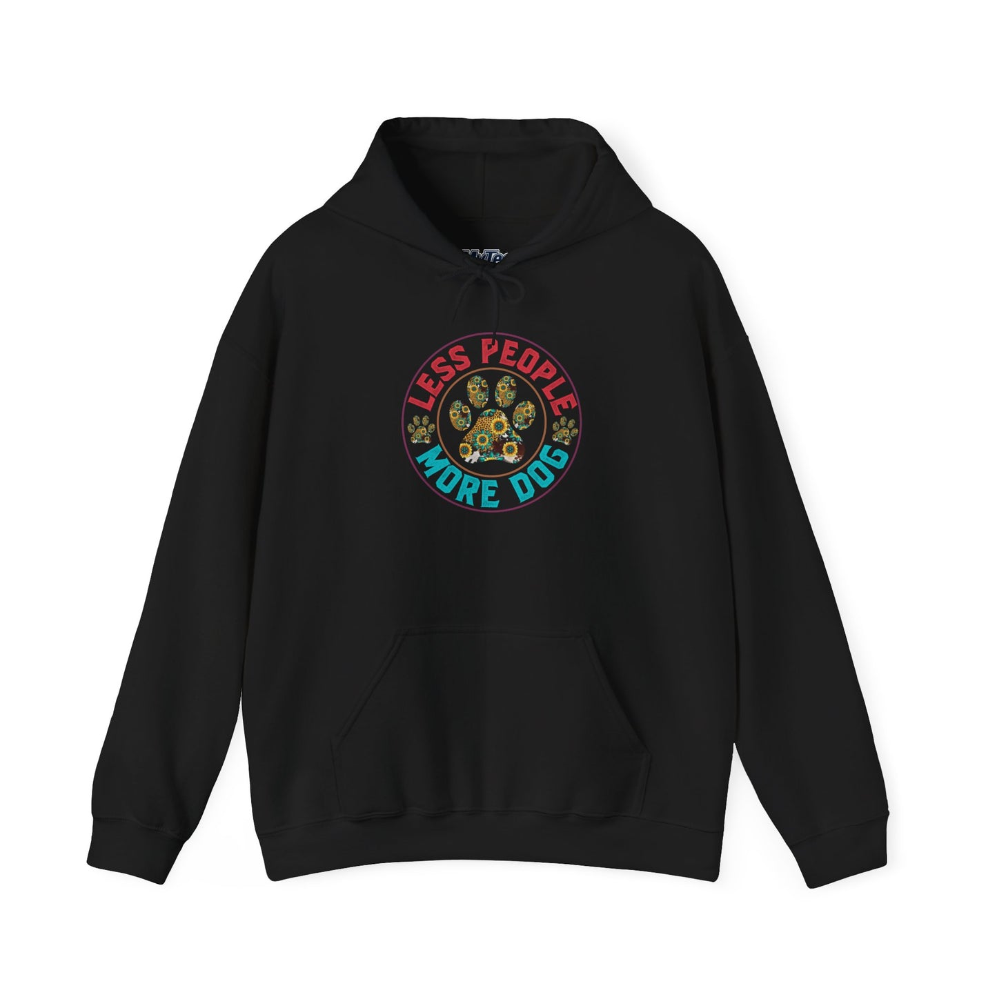 Less People More Dog Unisex Hoodie | Cozy Pet Lover Apparel