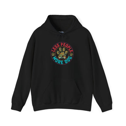 Less People More Dog Unisex Hoodie | Cozy Pet Lover Apparel