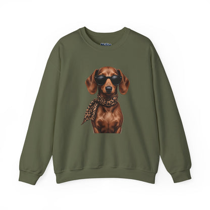 Cool Dachshund Dog Squad Unisex Sweatshirt | Dog Lover Gift