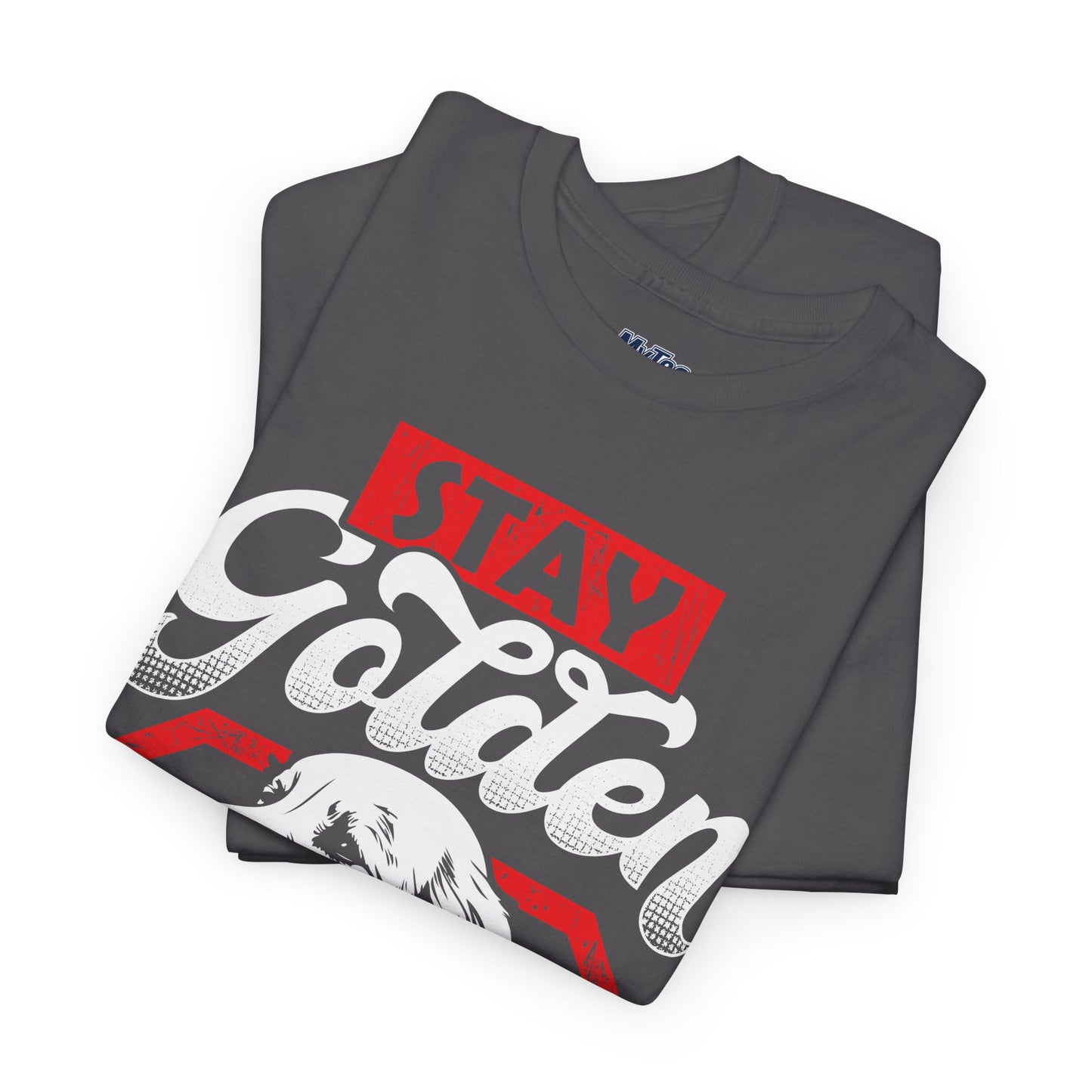 Stay Golden Unisex Cotton T-Shirt | Best Gift For Dog Lover