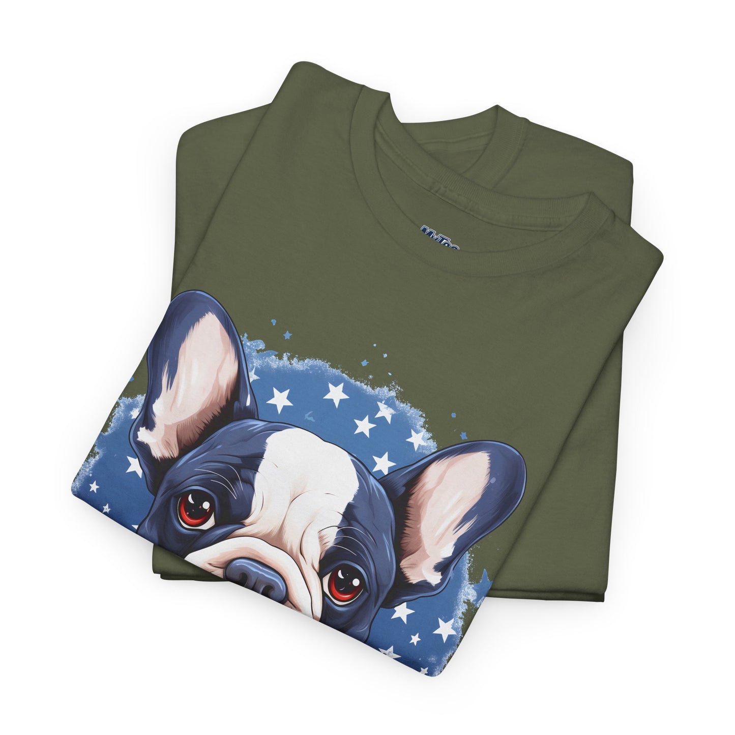 Patriotic French Bulldog Unisex T-Shirt | Dog Lover