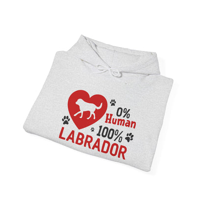 Labrador All The Way Unisex Hoodie – Zero Human, All Dog Energy
