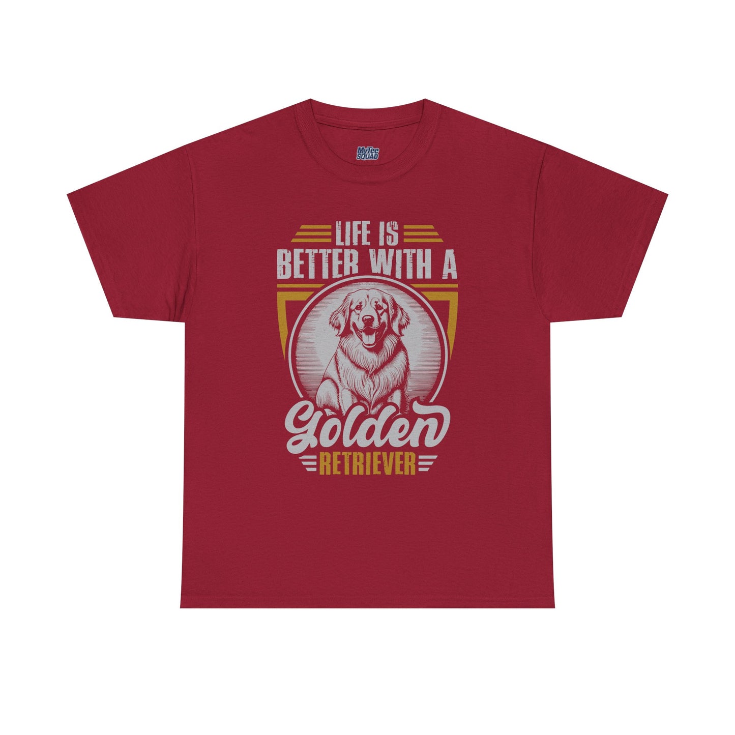 Life Is Better With A Golden Retriever Unisex T-Shirt