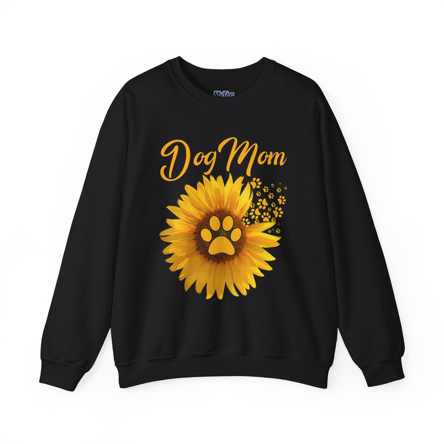 Sunflower Soul, Dog Mom Heart Sweatshirt