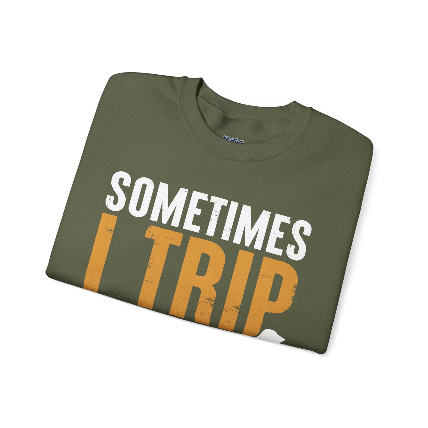 Sometimes I Trip Over My Wiener Unisex Sweatshirt – Dachshund Dog Humor