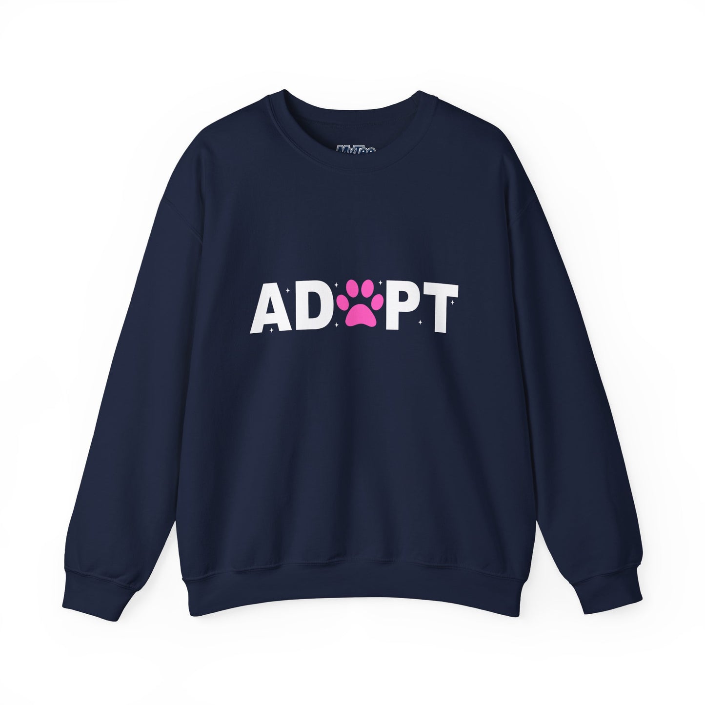 Adopt Themed Unisex Crewneck Sweatshirt - Comfortable Casual Wear