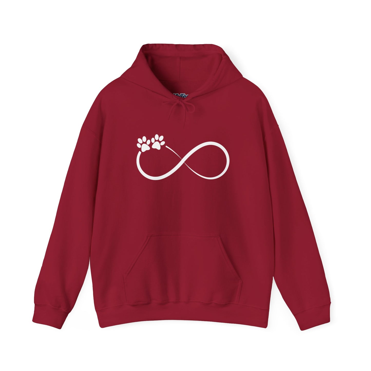 Infinity Paw Unisex Hoodie– Cozy & Timeless Love