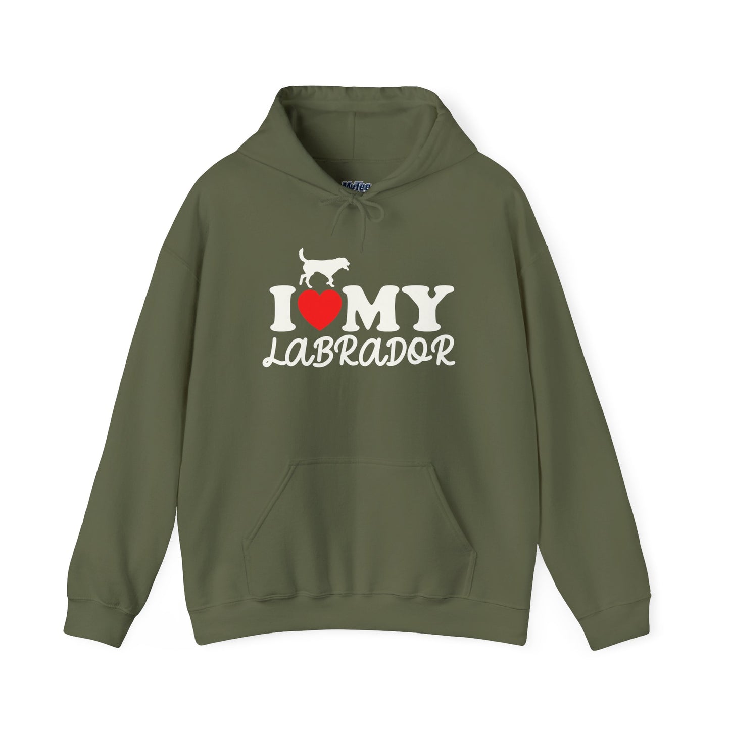 I Love My Labrador Unisex Hoodie | Adorable Warmth for Dog People