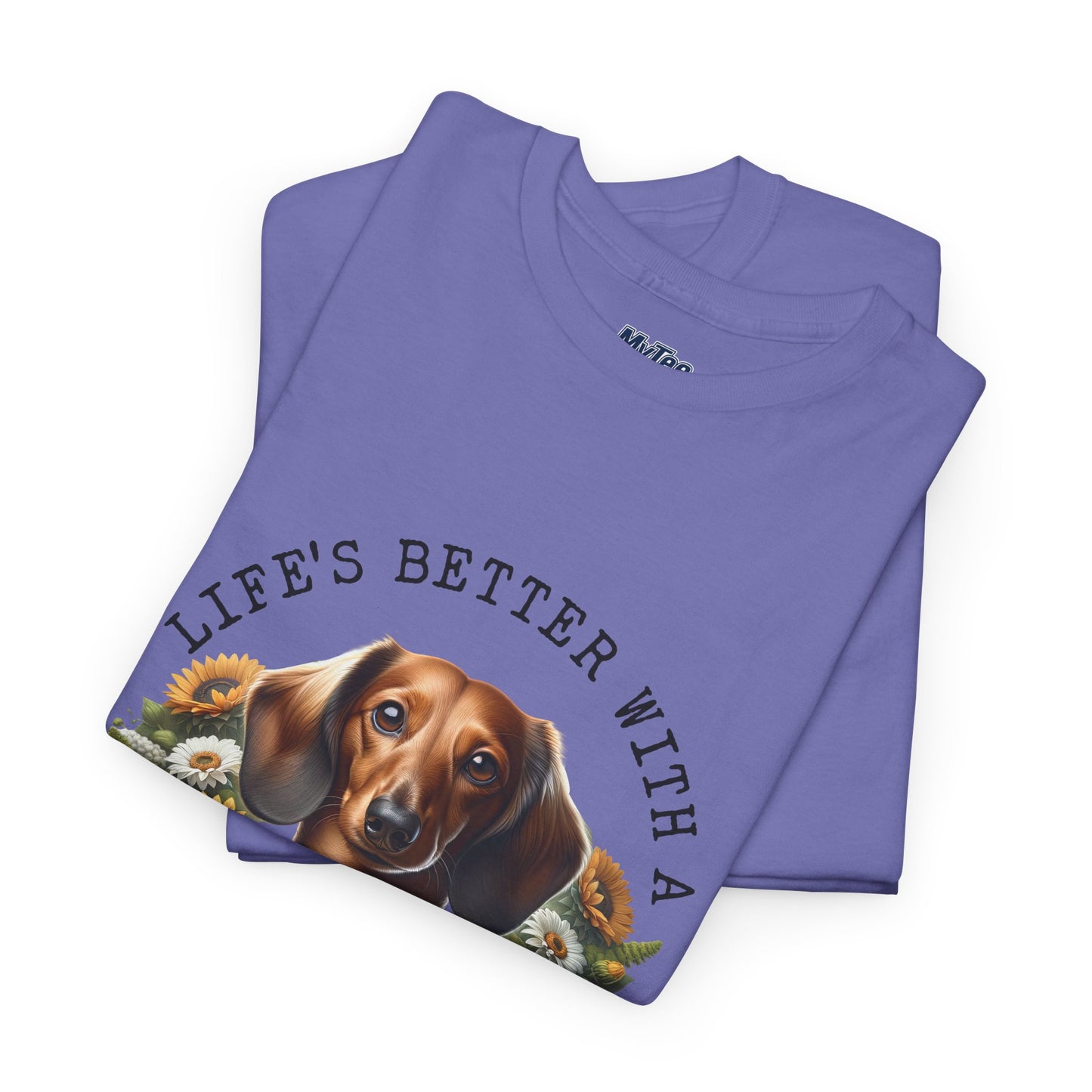 Dachshund Sunflower Unisex T-Shirt