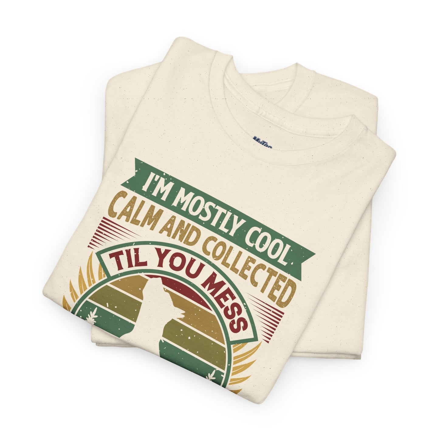 I'm Mostly Calm And Collected Pitbull Unisex T-Shirts