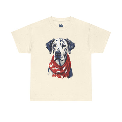 Patriotic Great Dane Unisex T-Shirt