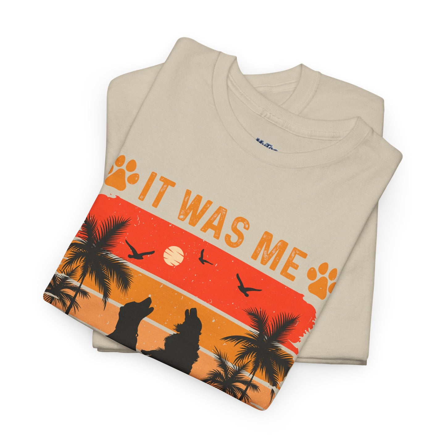 It Was Me I Let the Dogs Out Unisex T-Shirt – Funny Dog Owner Tee