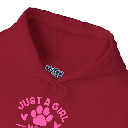 Just A Girl Who Loves Dogs Hoodie | Gift for Dog Mom