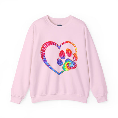 Tie-Dye Pet Love Sweatshirt – For Pet Mamas Who Shine