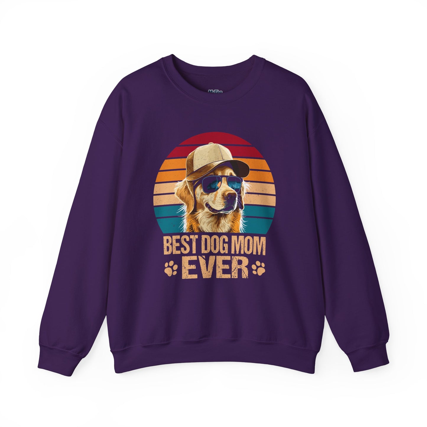 Best Dog Mom Ever Golden Retriever Sweatshirt