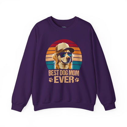 Best Dog Mom Ever Golden Retriever Sweatshirt