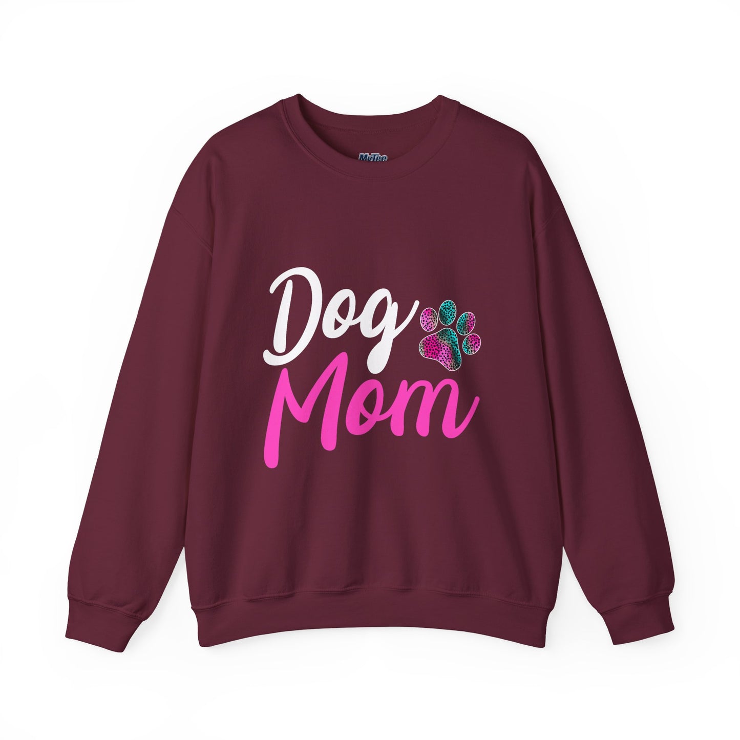 Snug Life: Dog Mom Edition – Graphic Crewneck Sweatshirt