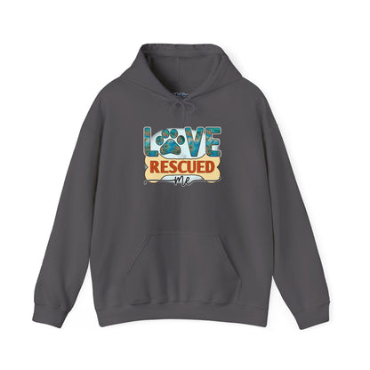 Love Rescued Me Pet Unisex Hoodie