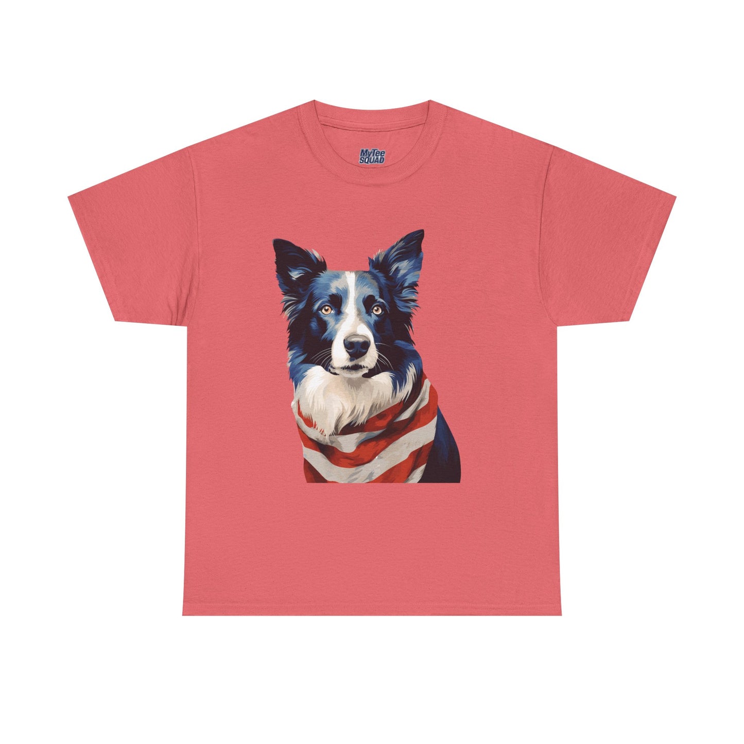 Patriotic Border Collie Unisex T-Shirt