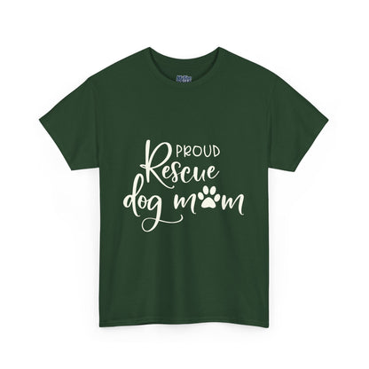Proud Rescue Dog Mom T-Shirt | Pet Lover Gift