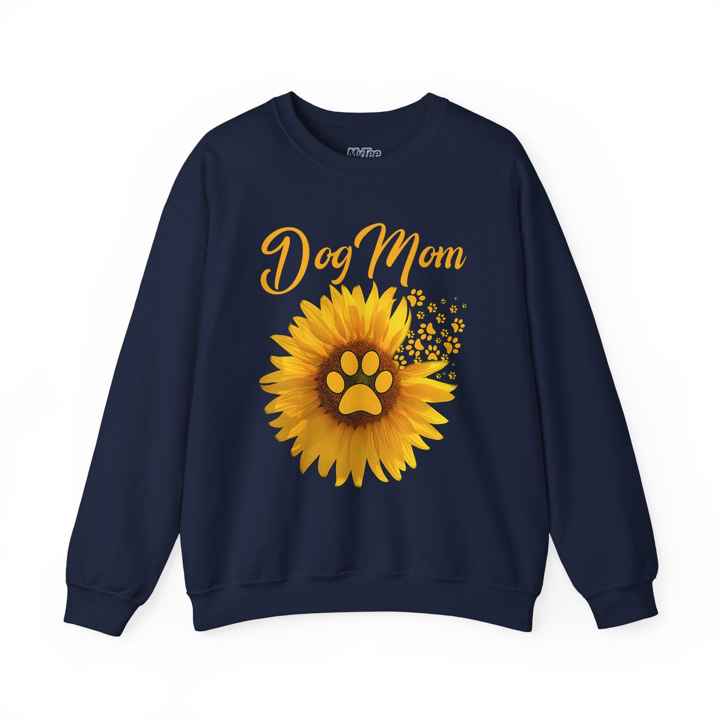 Sunflower Soul, Dog Mom Heart Sweatshirt