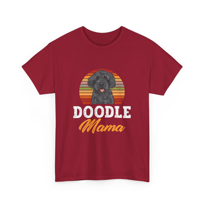 'Doodle Mama' Dog Mom Cotton T-Shirt