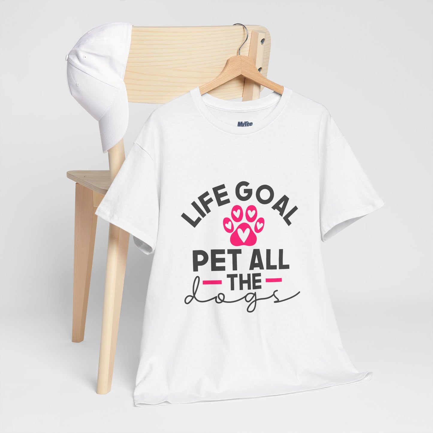 Life Goal Pet All The Dogs Unisex T-Shirt | Pet Every Pup Tee