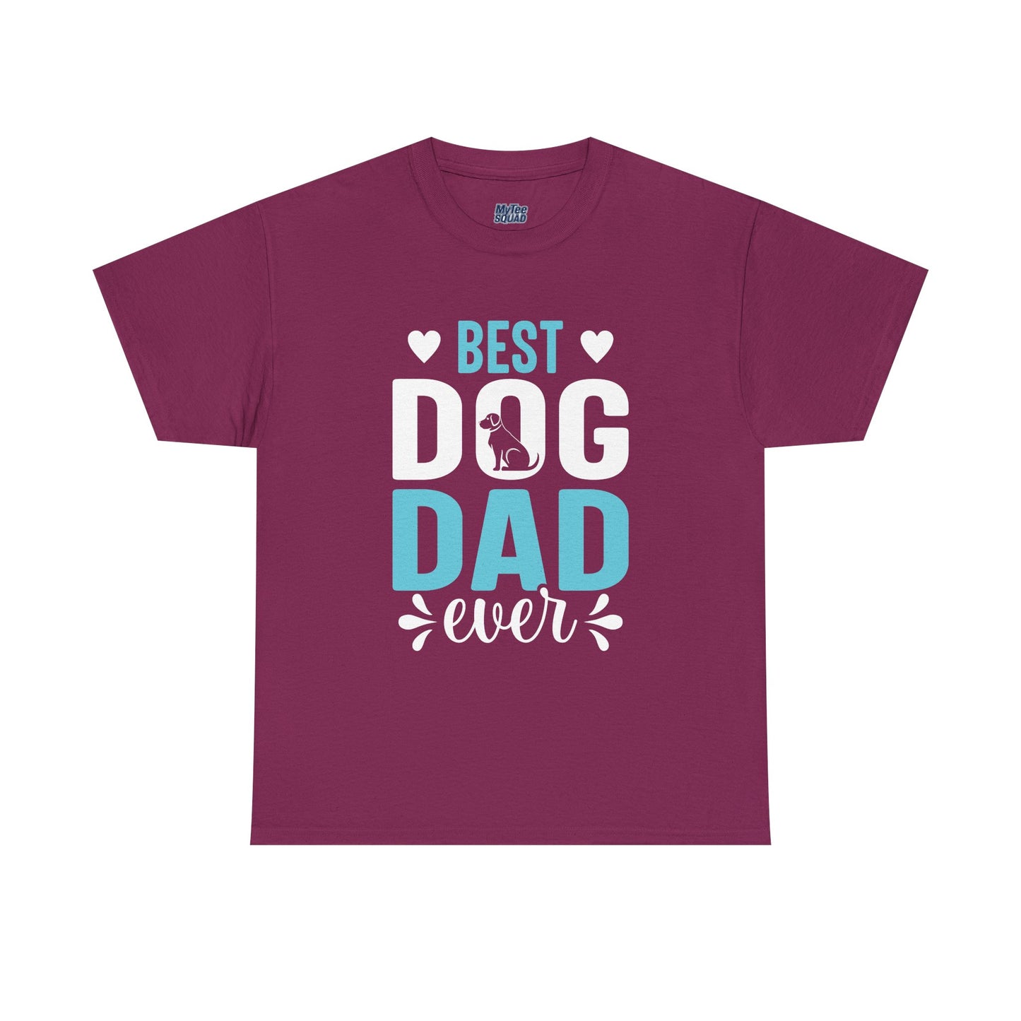 Best Dog Dad Ever Cotton T-Shirt