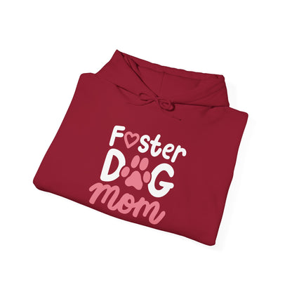 Foster Dog Mom Hoodie - Warm Gift for Dog Moms
