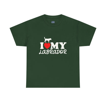 I Love My Labrador Unisex T-Shirts