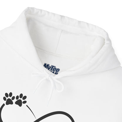 Infinity Paw Unisex Hoodie– Cozy & Timeless Love
