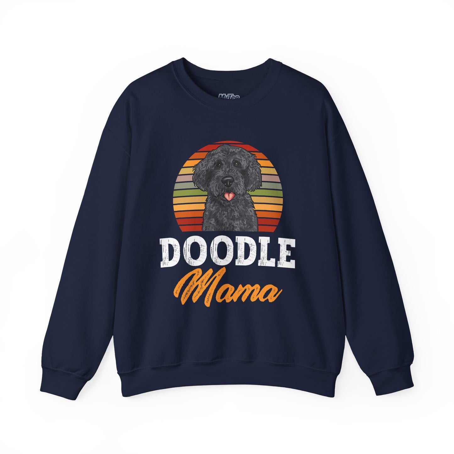 Doodle Mama Crewneck Sweatshirt - Casual Wear Dog Mom Gift