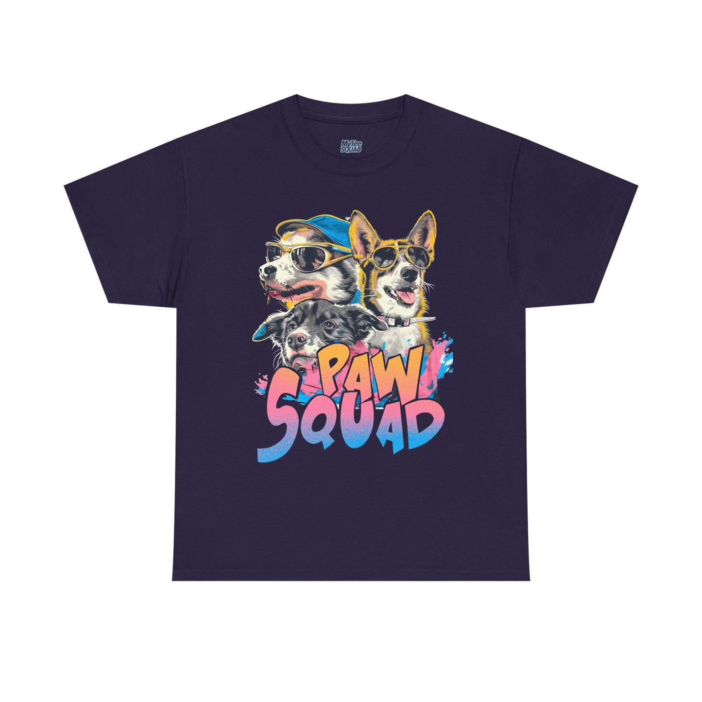 Paw Squad Unisex T-Shirt – Dog Crew Graphic Tee For Pet Lovers
