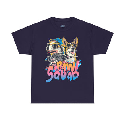 Paw Squad Unisex T-Shirt – Dog Crew Graphic Tee For Pet Lovers