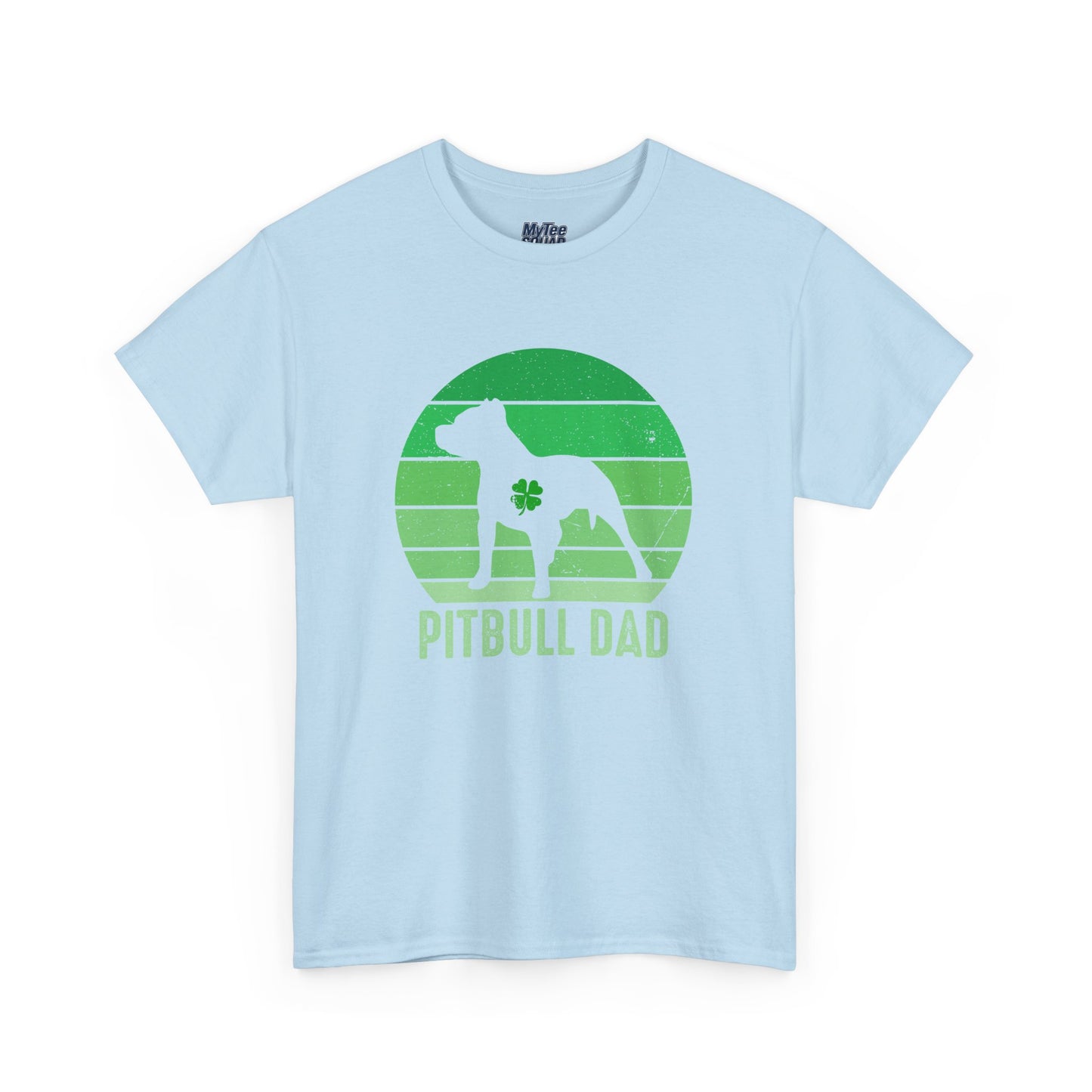 Pitbull Dad Heavy Cotton Tee | Father's Day Gift