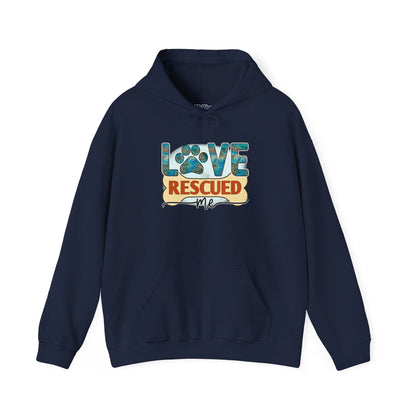 Love Rescued Me Pet Unisex Hoodie