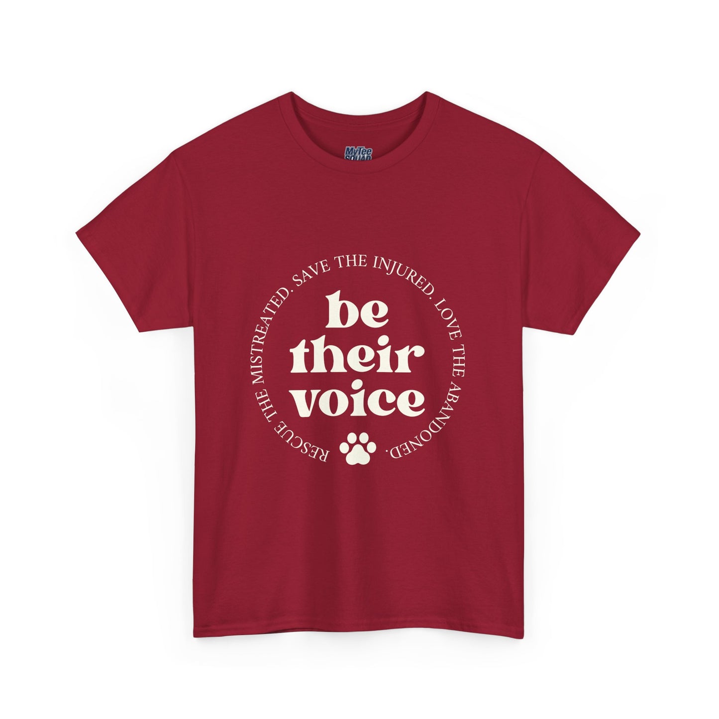 Be Their Voice T-Shirt – Animal Rights Advocate Tee