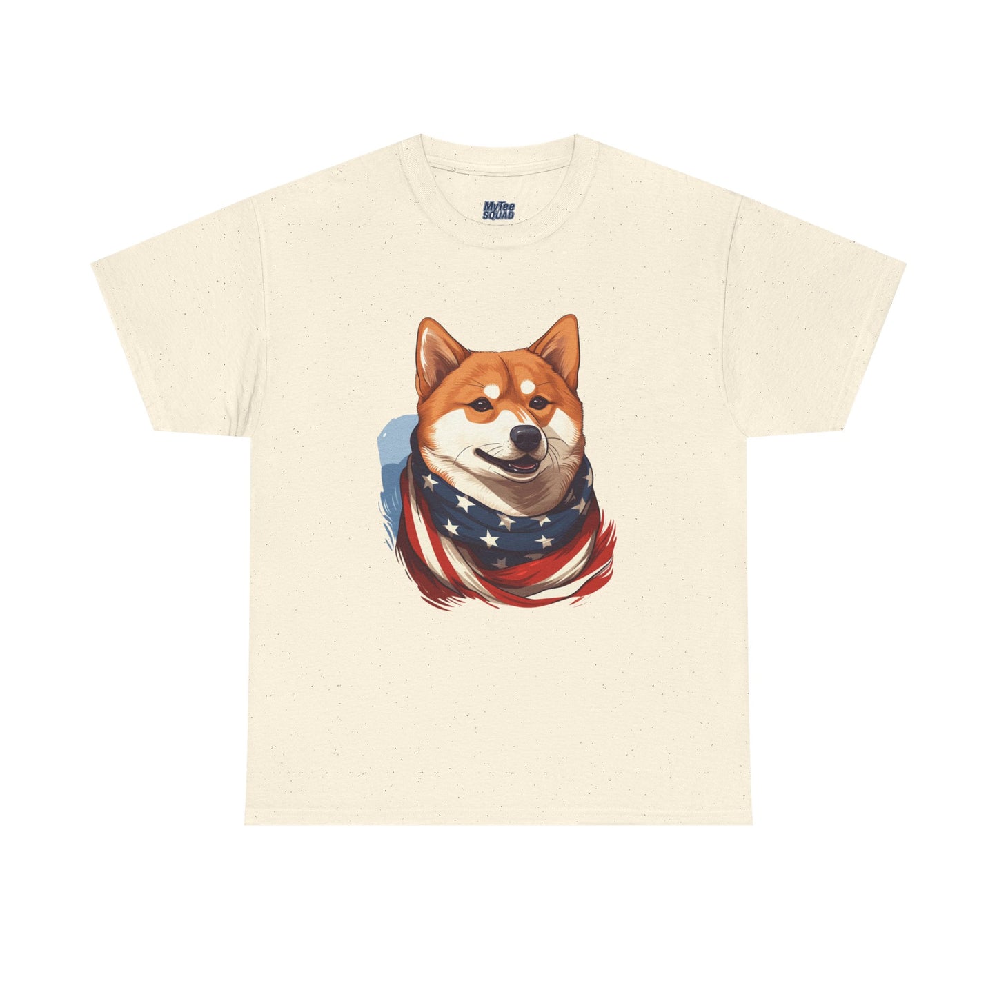 Patriotic Shiba Inu Unisex T-Shirt