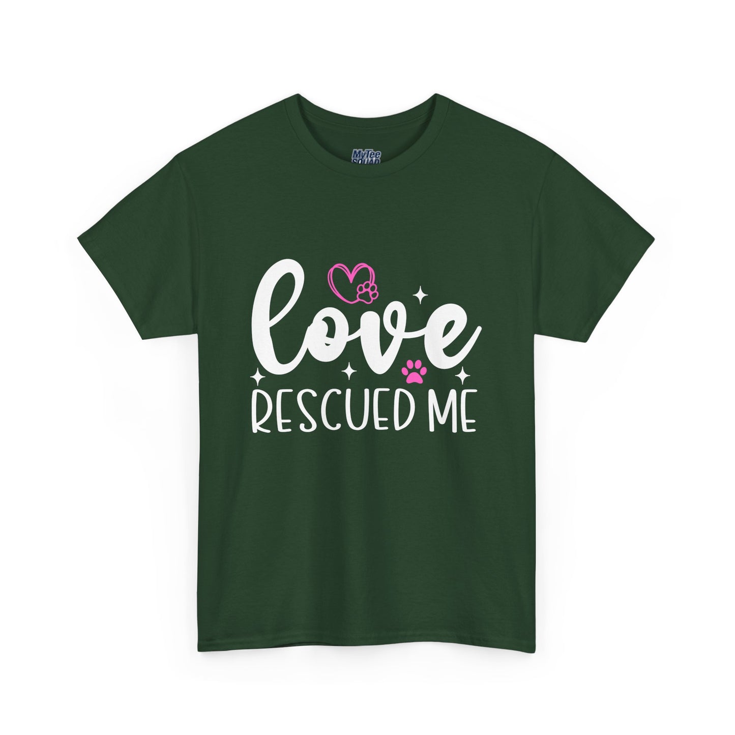 Love Rescued Me T-Shirt – Proud Rescue Pet Parent Tee