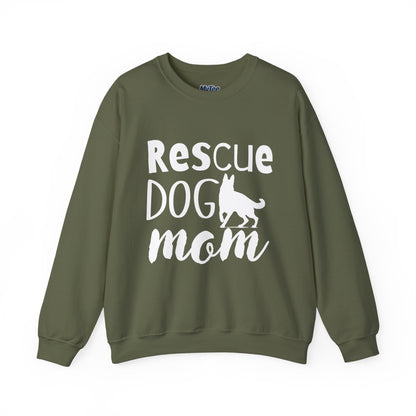 'Rescue Dog Mom' - Sweatshirt