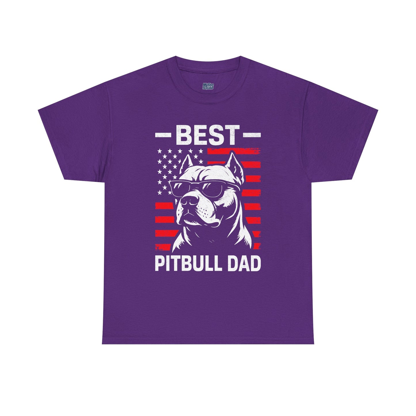 Best Pitbull Dad T-Shirt For Real Dog Father Only