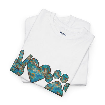 Peace Love Rescue T-Shirt | For Animal Rescuers