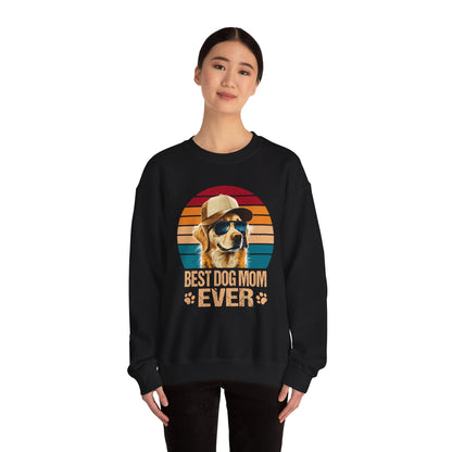 Best Dog Mom Ever Golden Retriever Sweatshirt