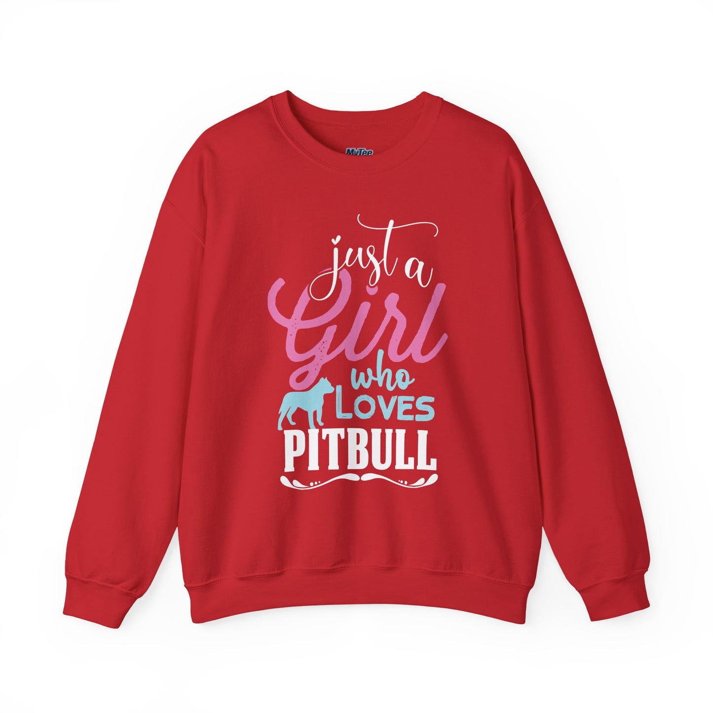 Just A Girl Who Loves Pitbull Sweatshirts