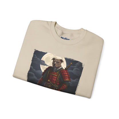 Pitbull Samurai Warrior Sweatshirt | Cozy Crewneck