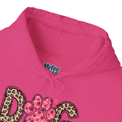 Dog Mama Leopard Print Hoodie – Dog Mom Gifts